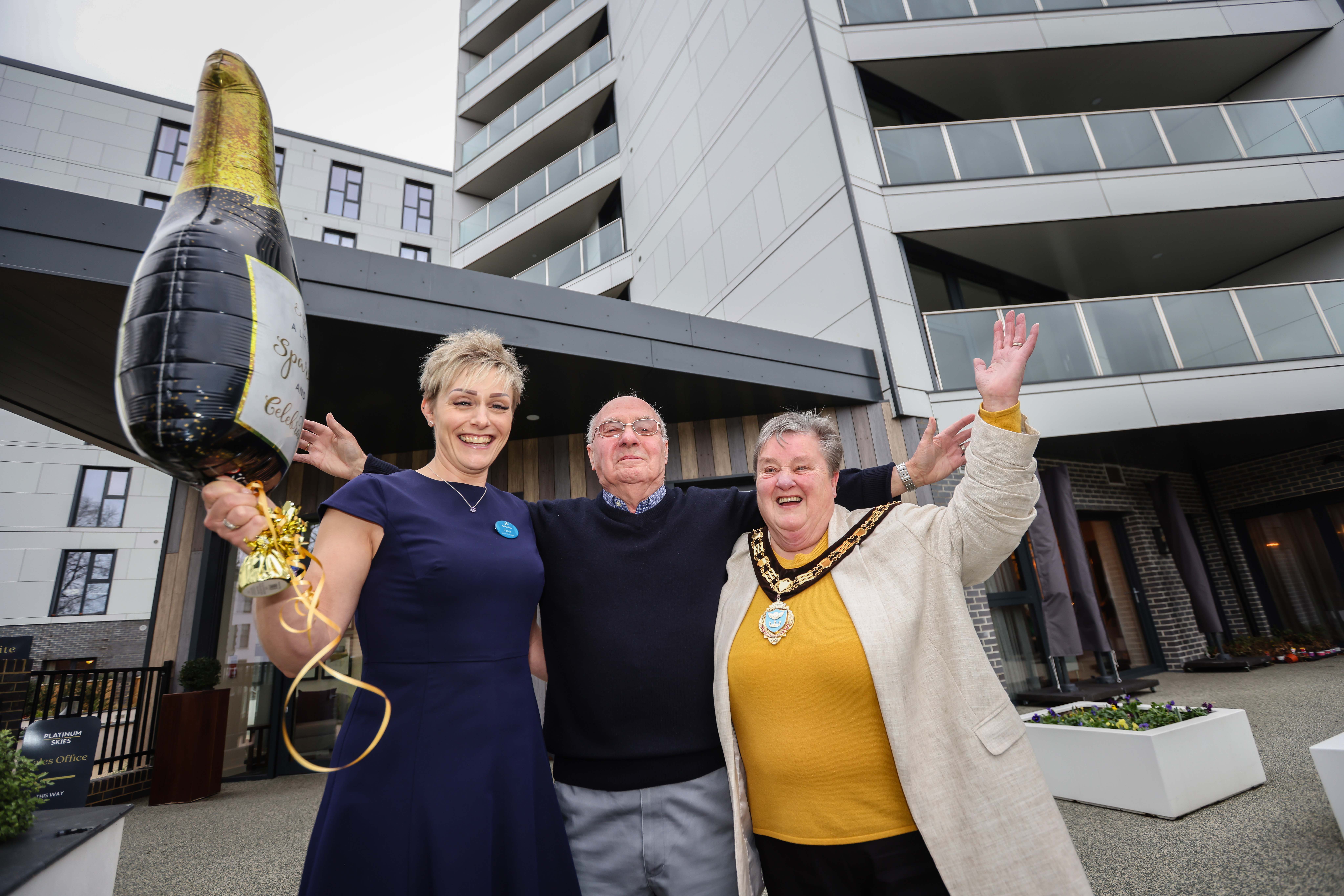 First birthday celebrations for Quantock House over 55s community in Taunton