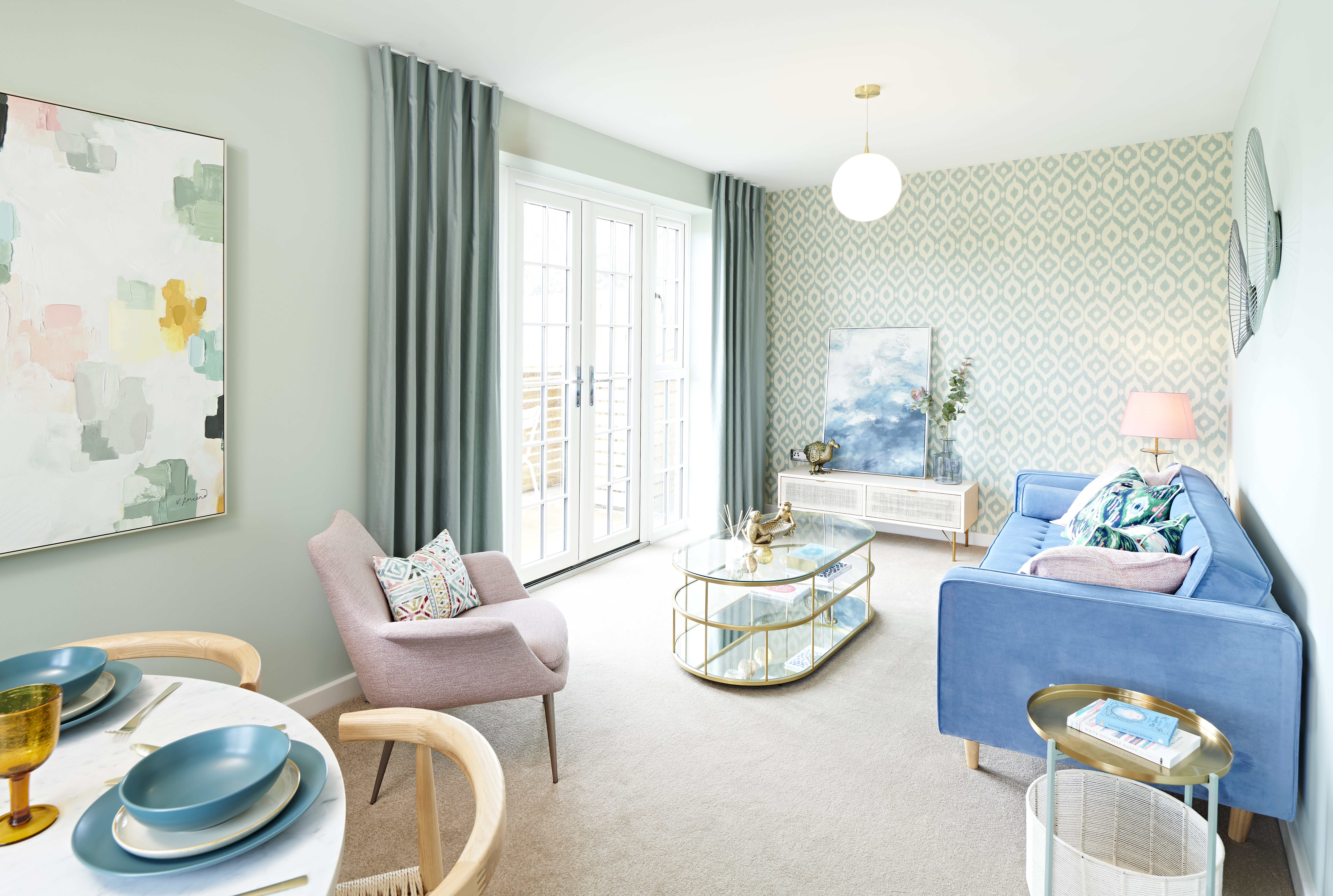 barker close living room
