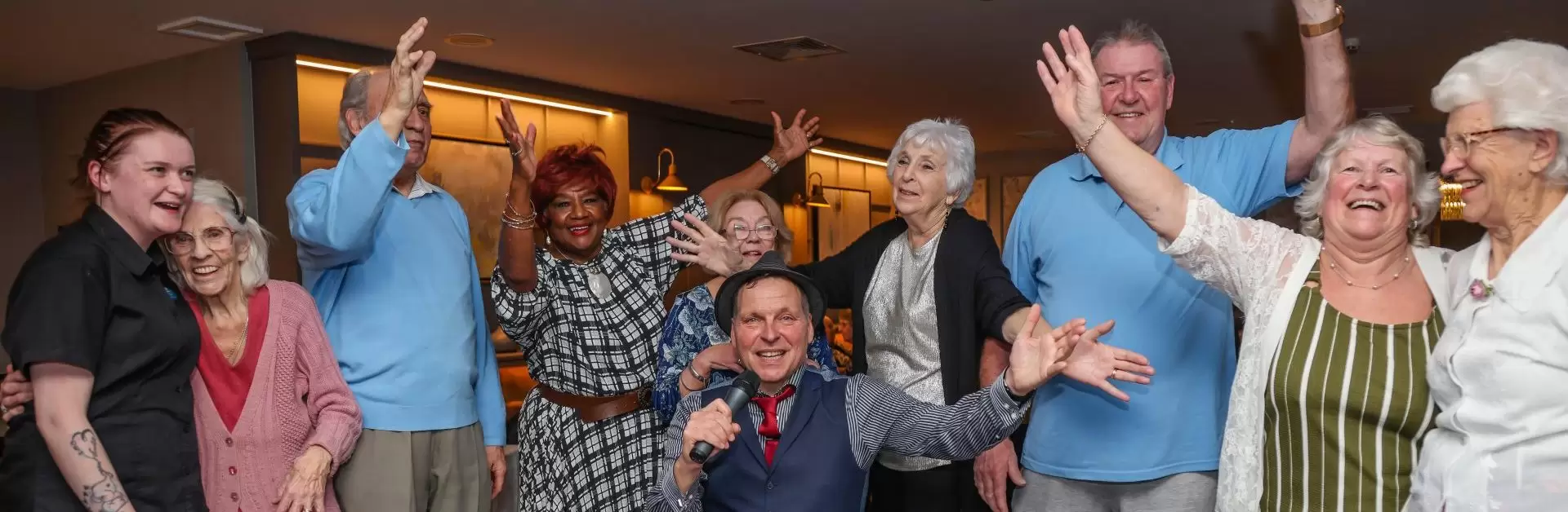 Salisbury homeowners enjoy singing and dancing at Sinatra-themed evening