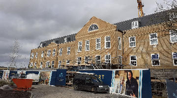 Luxury apartments in Sherborne take shape in over 55s village