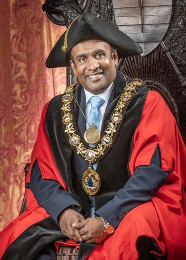 The Mayor of Salisbury Cllr Atiqul Hoque