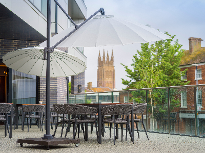 Quantock House Outdoor Communal Area