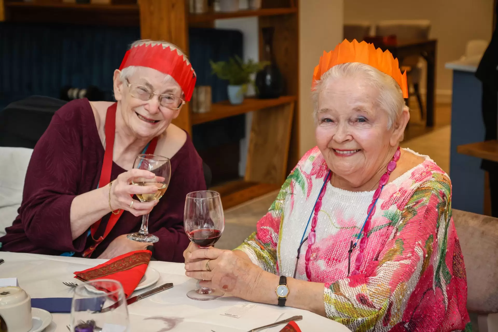 Vista homeowners enjoy fun and laughter at festive Christmas lunch