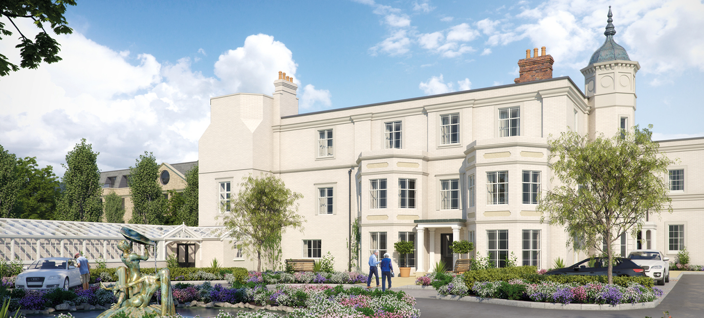 Work progresses on restoring iconic listed building in Salisbury retirement village