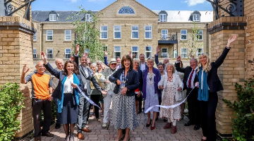 Homeowners celebrate launch of ‘gorgeous’ new Platinum Skies Sherborne retirement village
